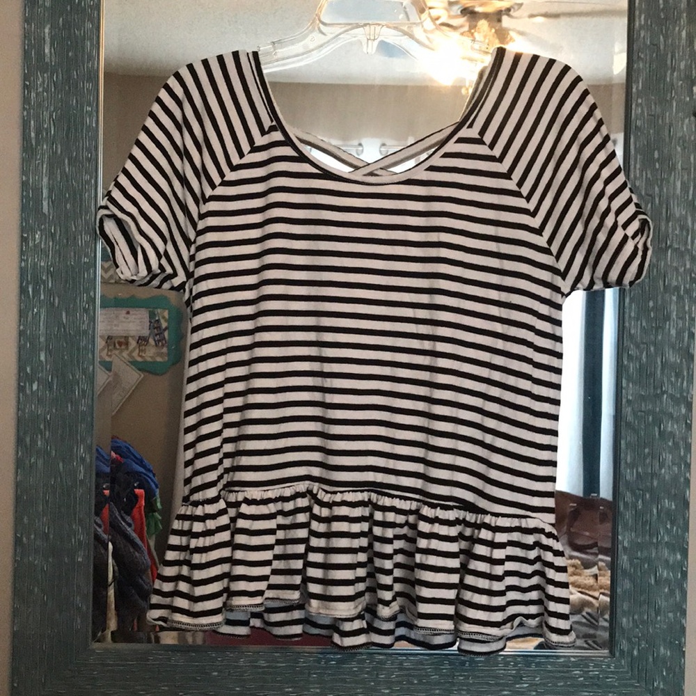 Lucky Brand peplum top!